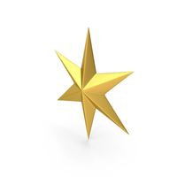 Gold Star PNG & PSD Images