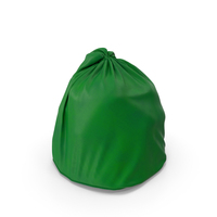 Green Santa Claus Bag PNG & PSD Images