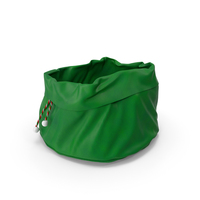 Open Green Santa Claus Bag PNG & PSD Images