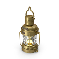 Bronze Anchor Light PNG & PSD Images