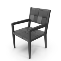 Ralph Lauren New Safari Woven Leather Dining Chair PNG & PSD Images