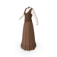 Women Western Clothing Set PNG & PSD Images