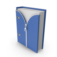 File Folder With Zipper PNG & PSD Images
