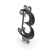 Black Glass Bitcoin Symbol PNG & PSD Images