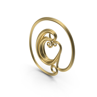 Gold Email Icon PNG & PSD Images