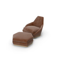 Longhi Armchair Aoyama PNG & PSD Images