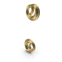 Gold Colon PNG & PSD Images