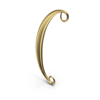 Gold Opening Bracket Sign PNG & PSD Images