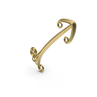 Gold Right Left Up Arrow PNG & PSD Images