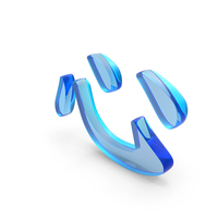 Chinese Alphabet Letter L Icon Glass PNG & PSD Images