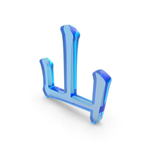 Glass Chinese Letter W Icon PNG & PSD Images