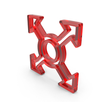 Glass Expand Icon PNG & PSD Images