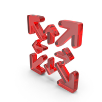 Glass Expand Extension Icon PNG & PSD Images