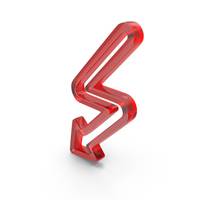 Glass Down Arrow Outline Icon PNG & PSD Images
