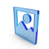 Glass Picture Icon PNG & PSD Images