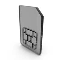 Glass Sim Card Icon PNG & PSD Images
