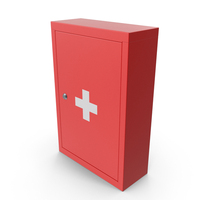 Medicine Cabinet Red PNG & PSD Images