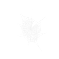 Spider Web in Circle Shape PNG & PSD Images