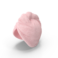 Head Towel Pink Color Fur PNG & PSD Images