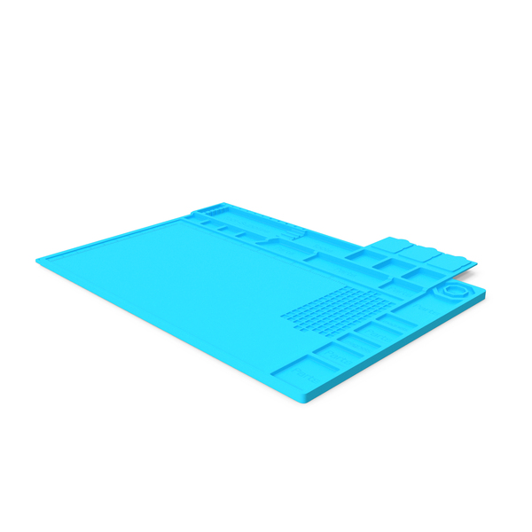 Silicone Repair Mat Blue PNG & PSD Images