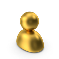 Gold Man Icon PNG & PSD Images