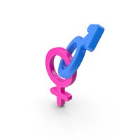 Male And Female Symbol PNG & PSD Images