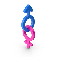 Male And Female Symbol PNG & PSD Images
