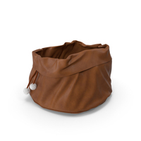 Brown Open Santa Claus Bag PNG & PSD Images
