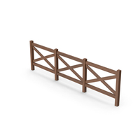 Fence Dark Wood PNG & PSD Images
