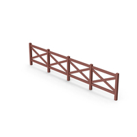 Fence Dark Wood PNG & PSD Images