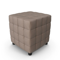 Izzo Stone Cube Ottoman PNG & PSD Images