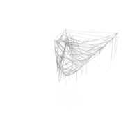 Drooping Corner Web PNG & PSD Images