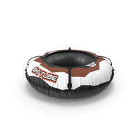 Large Snow Tube White PNG & PSD Images
