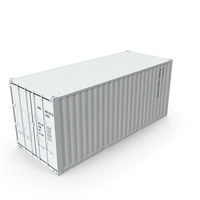 Shipping Cargo Container 20 ft PNG & PSD Images