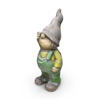 Figurine Garden Gnome PNG & PSD Images