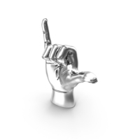 Hawaiian Hand Sign Figurine PNG & PSD Images