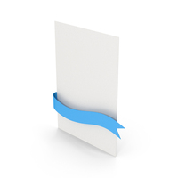Letter And Ribbon Banner PNG & PSD Images