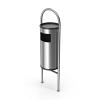 Street Trash Bin And Ashtray PNG & PSD Images