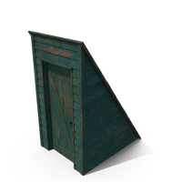 Rustic Pitched Style Rooftop Building Green PNG & PSD Images