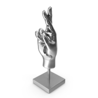 Fingers Crossed Figurine PNG & PSD Images