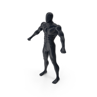 Fitness Mannequin With Big Muscles Posing PNG & PSD Images