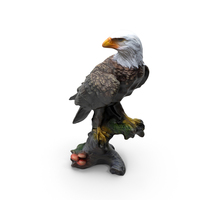 Garden Eagle Figurine PNG & PSD Images
