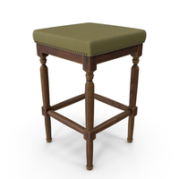 Counter Stool Green PNG & PSD Images