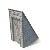 Rustic Wooden Rooftop Entrance White PNG & PSD Images