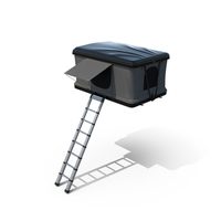 Rooftop Car Tent Grey Unfolded PNG & PSD Images