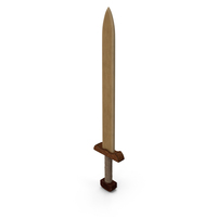 Wooden Practice Sword PNG & PSD Images