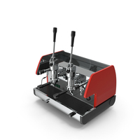 2-Group Lever Commercial Espresso Machine PNG & PSD Images