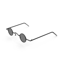 Unisex Vintage Rock Punk Sunglasses PNG & PSD Images