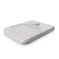 Sony Playstation One Memory Card PNG & PSD Images