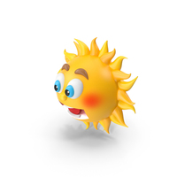 Cartoon Sun Character PNG & PSD Images